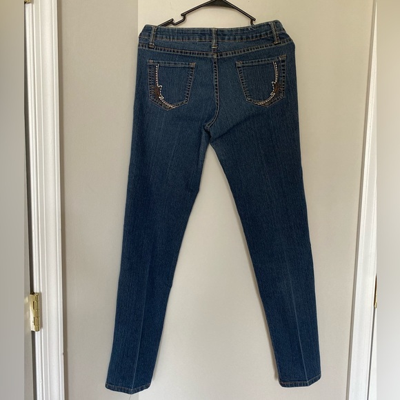 L2 MID RISE STRETCH DENIM SKINNY JEANS - Picture 4 of 7